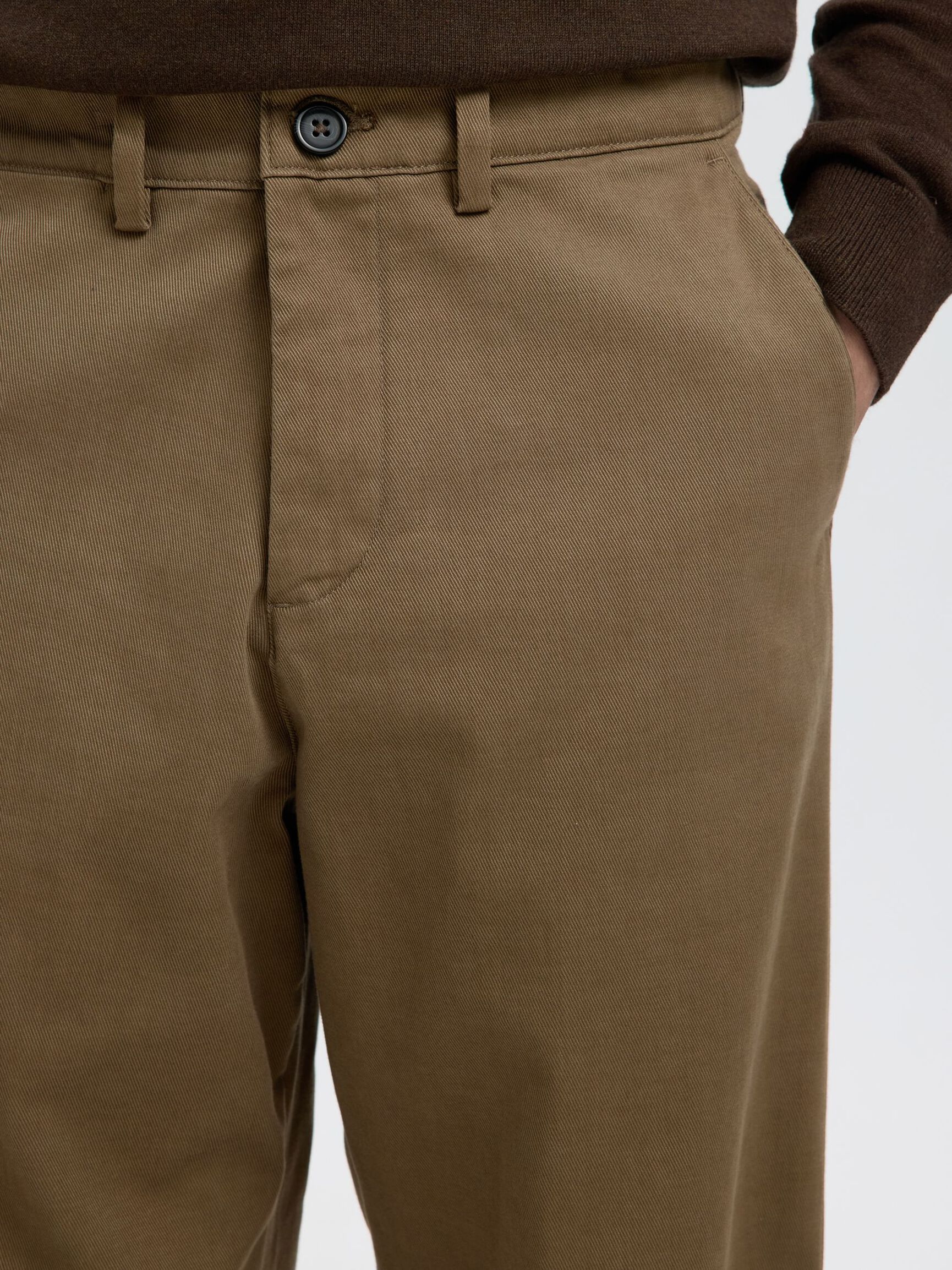 220 LOOSE FIT TROUSERS, Chocolate Chip, highres