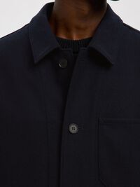 WOLMIX BLAZER, Navy Blazer, highres