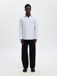 KOSZULKA SLIM FIT, Bright White, highres
