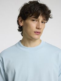 SHORT-SLEEVED RELAXED FIT T-SHIRT, Winter Sky, highres