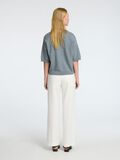 Selected VISCOSE BLEND KNITTED TOP, Medium Grey Melange, highres - 16096171_MediumGreyMelange_004.jpg