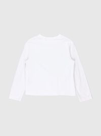 LONG-SLEEVED BOXY T-SHIRT, Bright White, highres