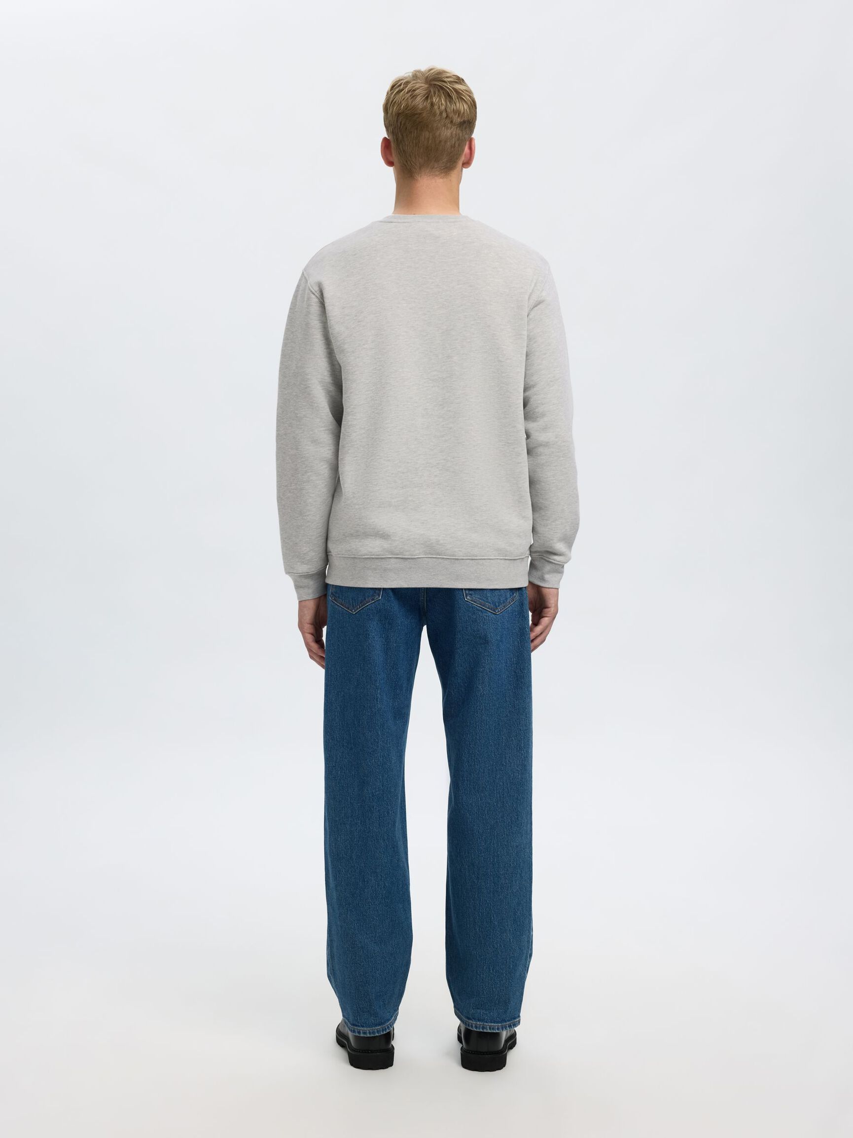 BORDADO SUDADERA, Light Grey Melange, highres