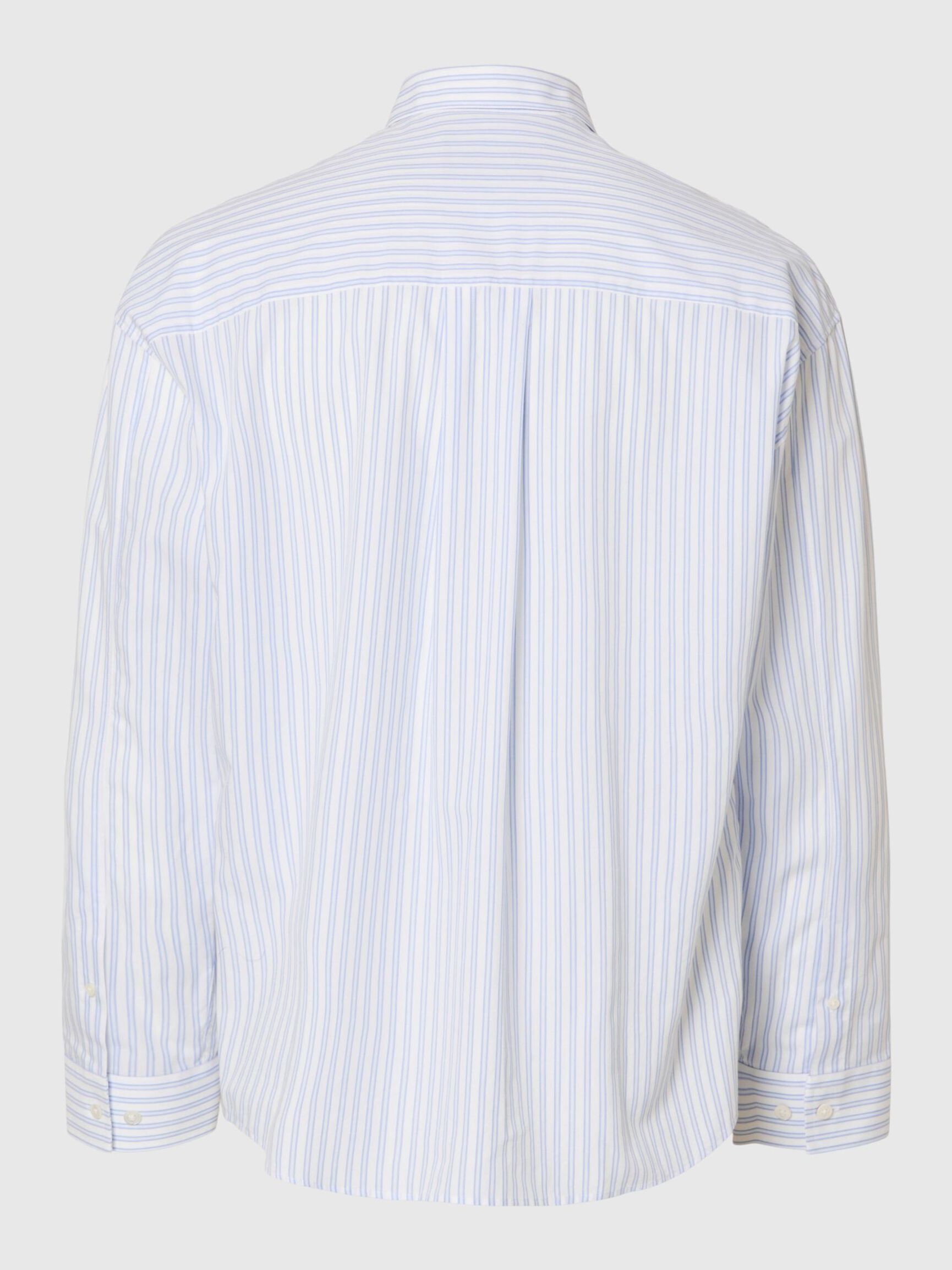 RELAXED FIT SHIRT, Cashmere Blue, highres