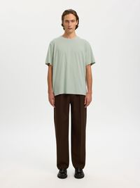 REGULAR T-SHIRT, Aqua Gray, highres