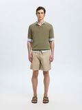 Selected KORTE MOUWEN GEBREIDE POLO, Vetiver, highres - 16096197_Vetiver_005.jpg