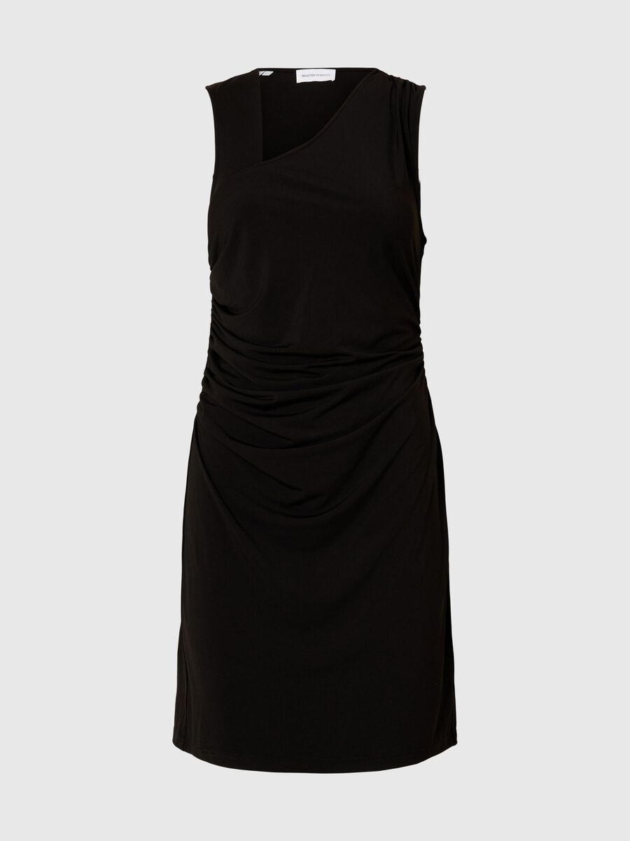 Selected MOUWLOOS MINI JURK, Black, highres - 16098450_Black_001.jpg