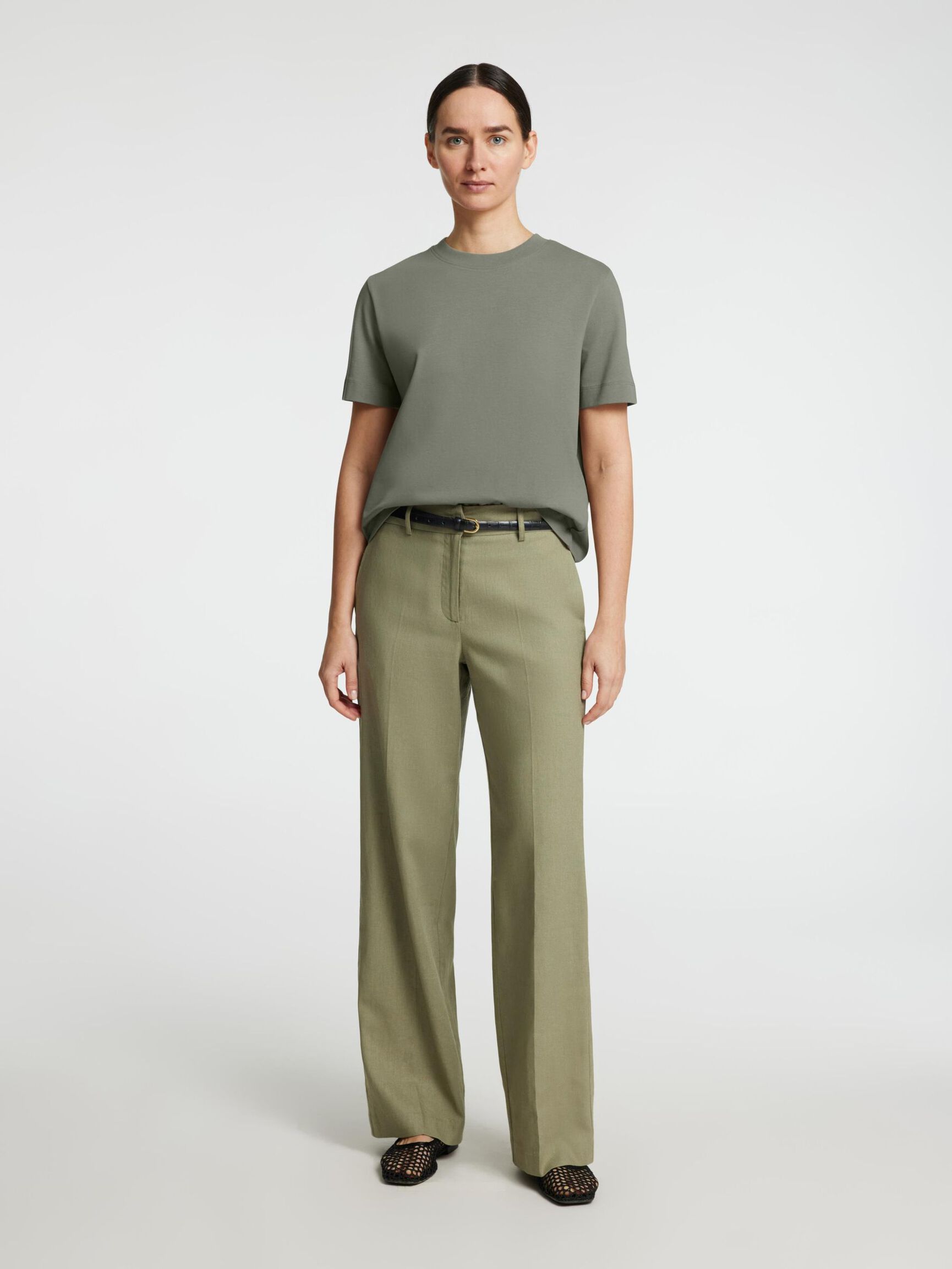 BOXY T-SHIRT, Vetiver, highres