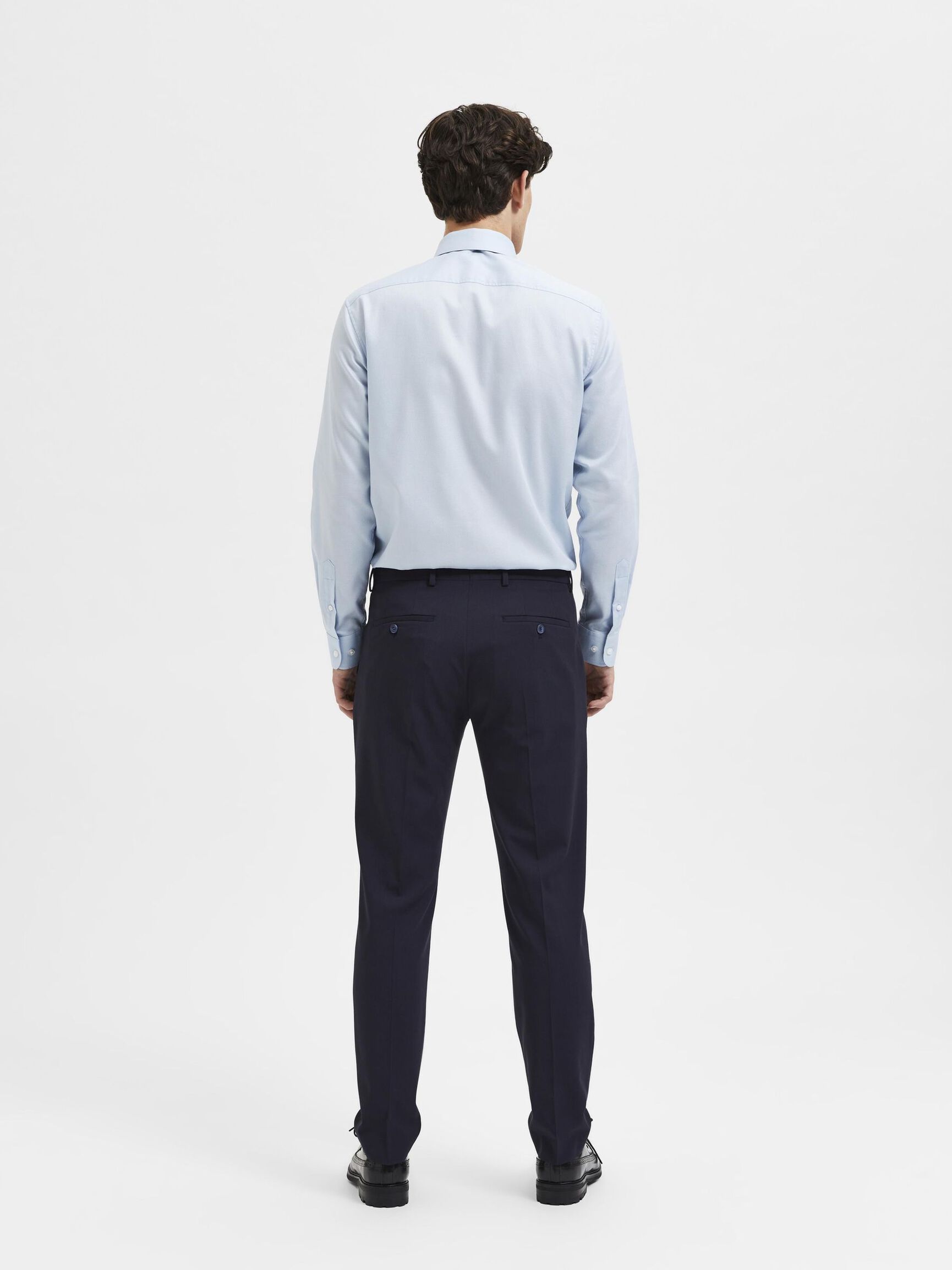 175 SLIM FIT TROUSERS, Navy Blazer, highres