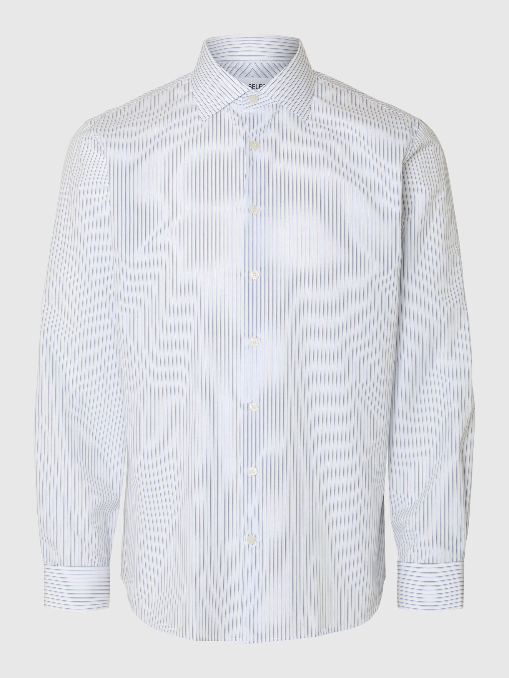 KOSZULKA SLIM FIT, Bright White, highres