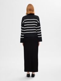 DZIERGANY SWETER, Black, highres