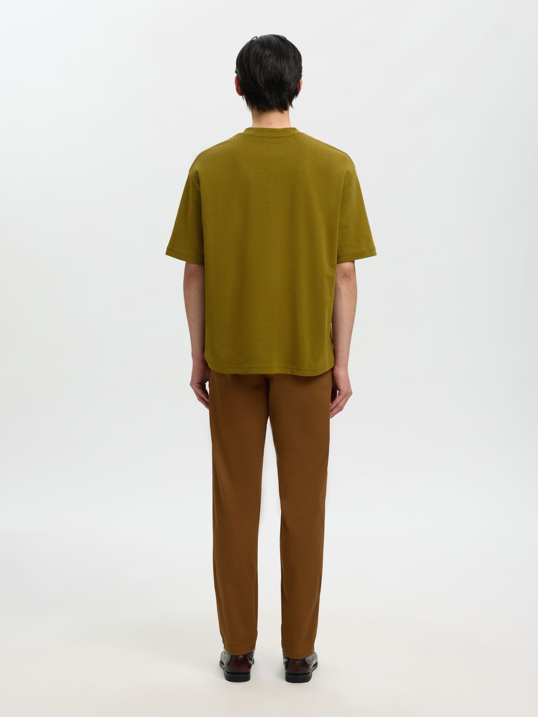 LOOSE FIT T-SHIRT, Fir Green, highres