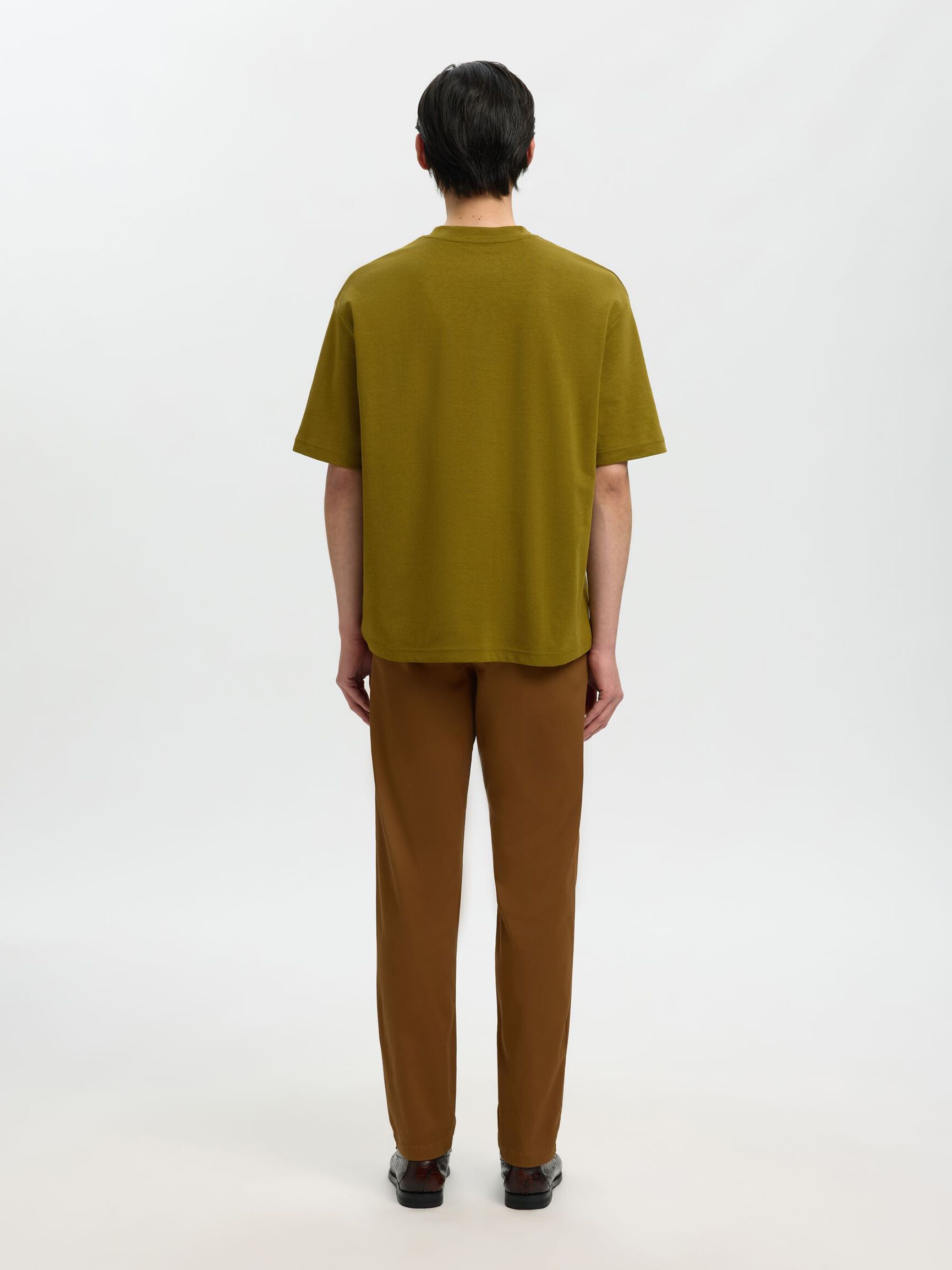 LOOSE FIT T-SHIRT, Fir Green, highres