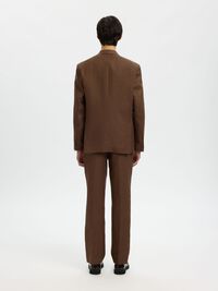 REGULAR FIT LINEN BLAZER, Delicioso, highres