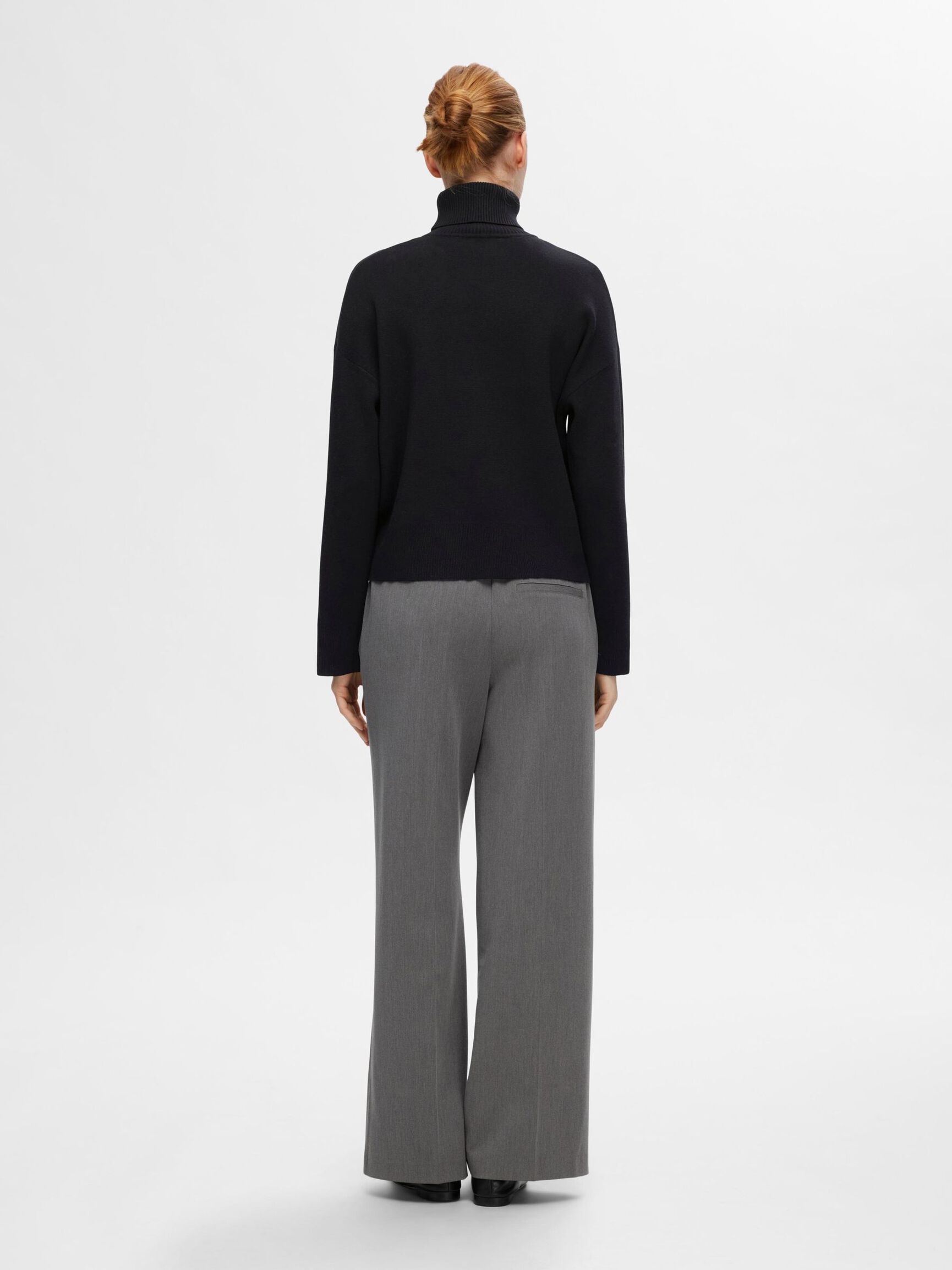 DZIERGANY SWETER, Black, highres