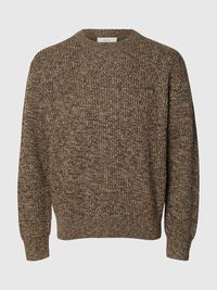 100% COTTON PULLOVER, Turkish Coffee, highres