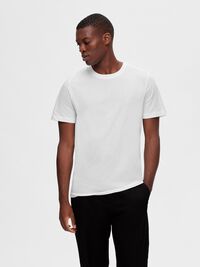 3-PACK COTTON T-SHIRT, Black, highres