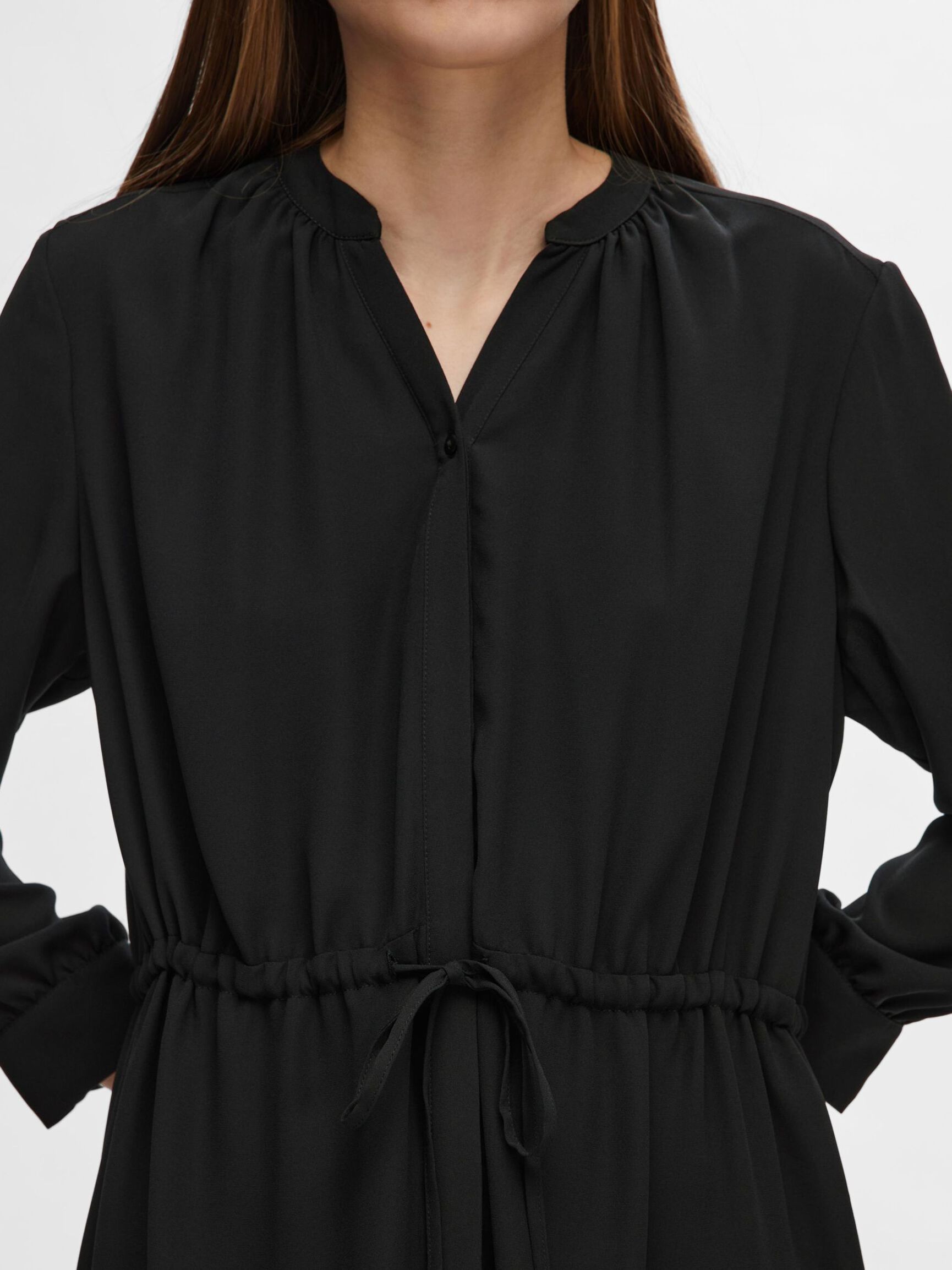 LOOSE FIT MINIKLEID, Black, highres