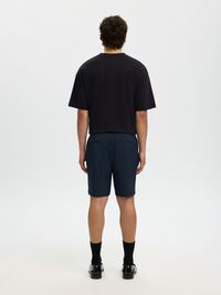 REGULAR FIT CHINO SHORTS, Dark Sapphire, highres