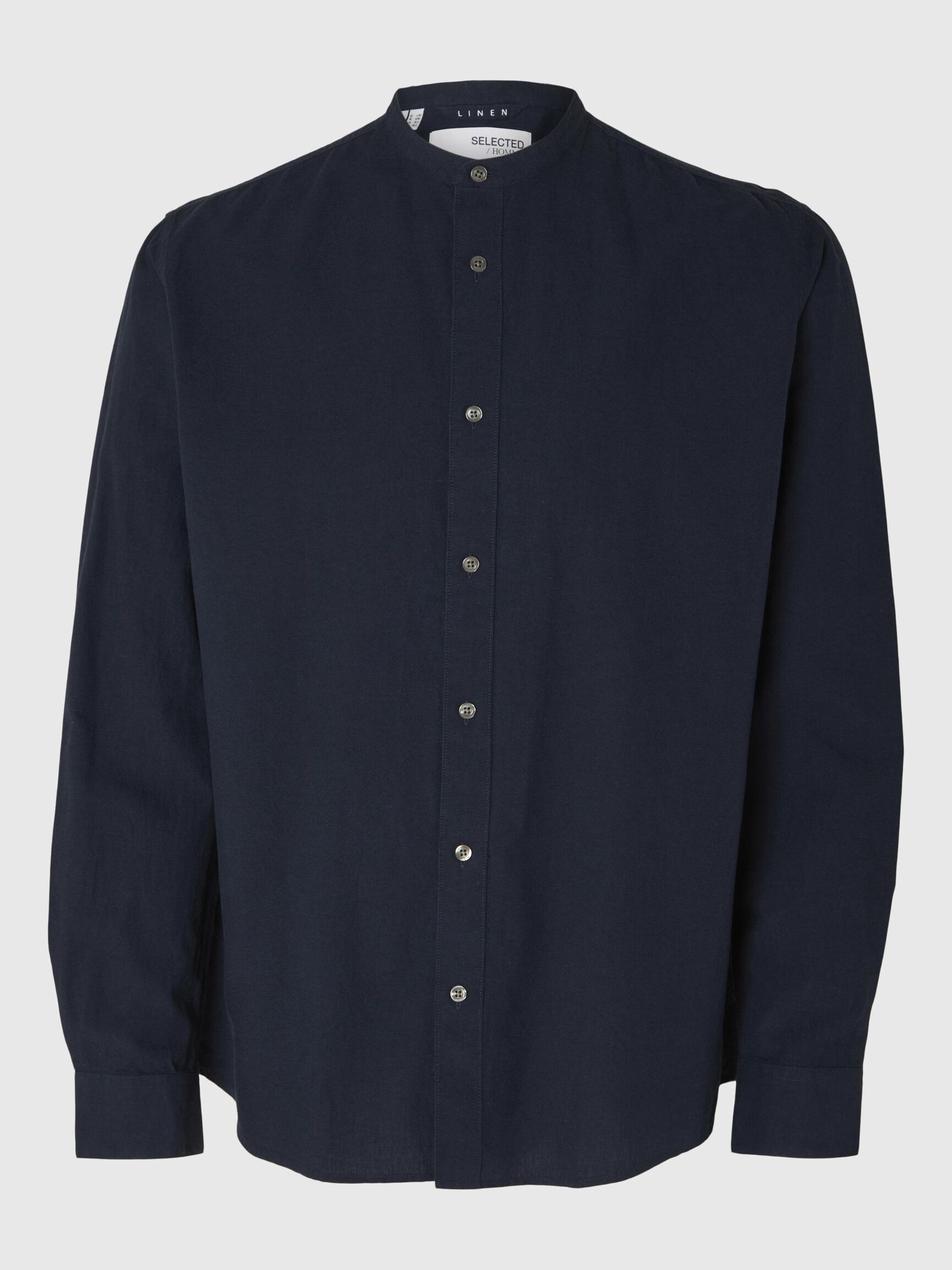 LONGSLEEVE LINNENMIX OVERHEMD, Sky Captain, highres