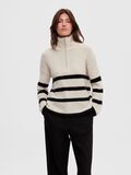 Selected WOOL BLEND HALF-ZIP  PULLOVER, Birch, highres - 16090274_Birch_1042143_008.jpg