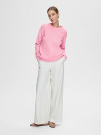 LANGE MOUWEN TRUI, Moonlite Mauve, highres