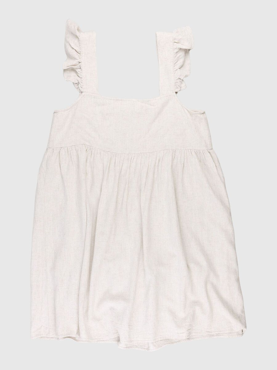 Selected SLEEVELESS MINI DRESS, Sandshell, highres - 80000429_Sandshell_002.jpg
