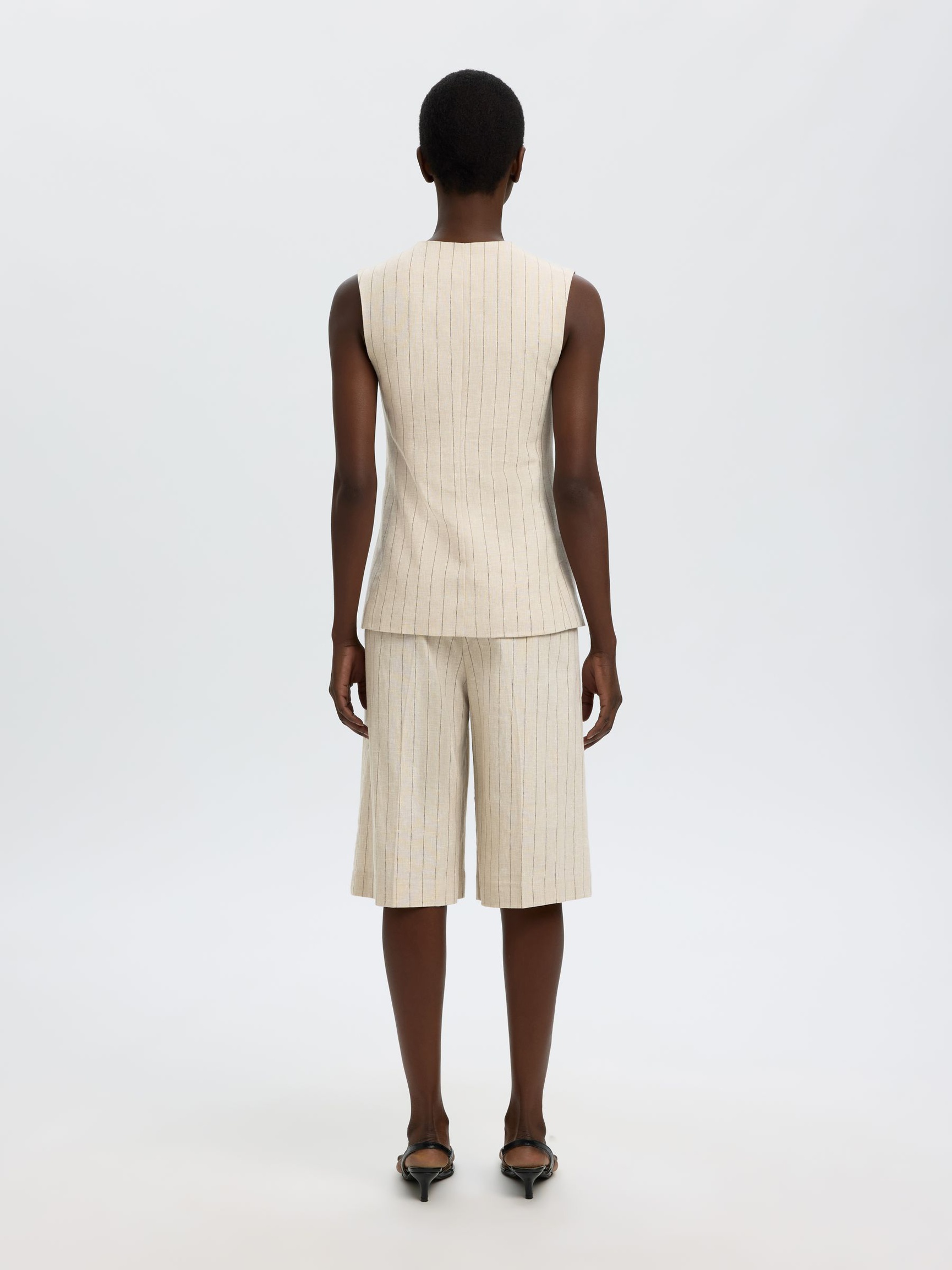 HØRBLANDING VEST, White Pepper, highres