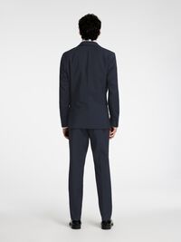 SLIM FIT WOLMIX BLAZER, Sky Captain, highres