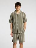 Selected KATOENEN OVERHEMD MET KORTE MOUWEN, Vetiver, highres - 16089552_Vetiver_1165893_003.jpg