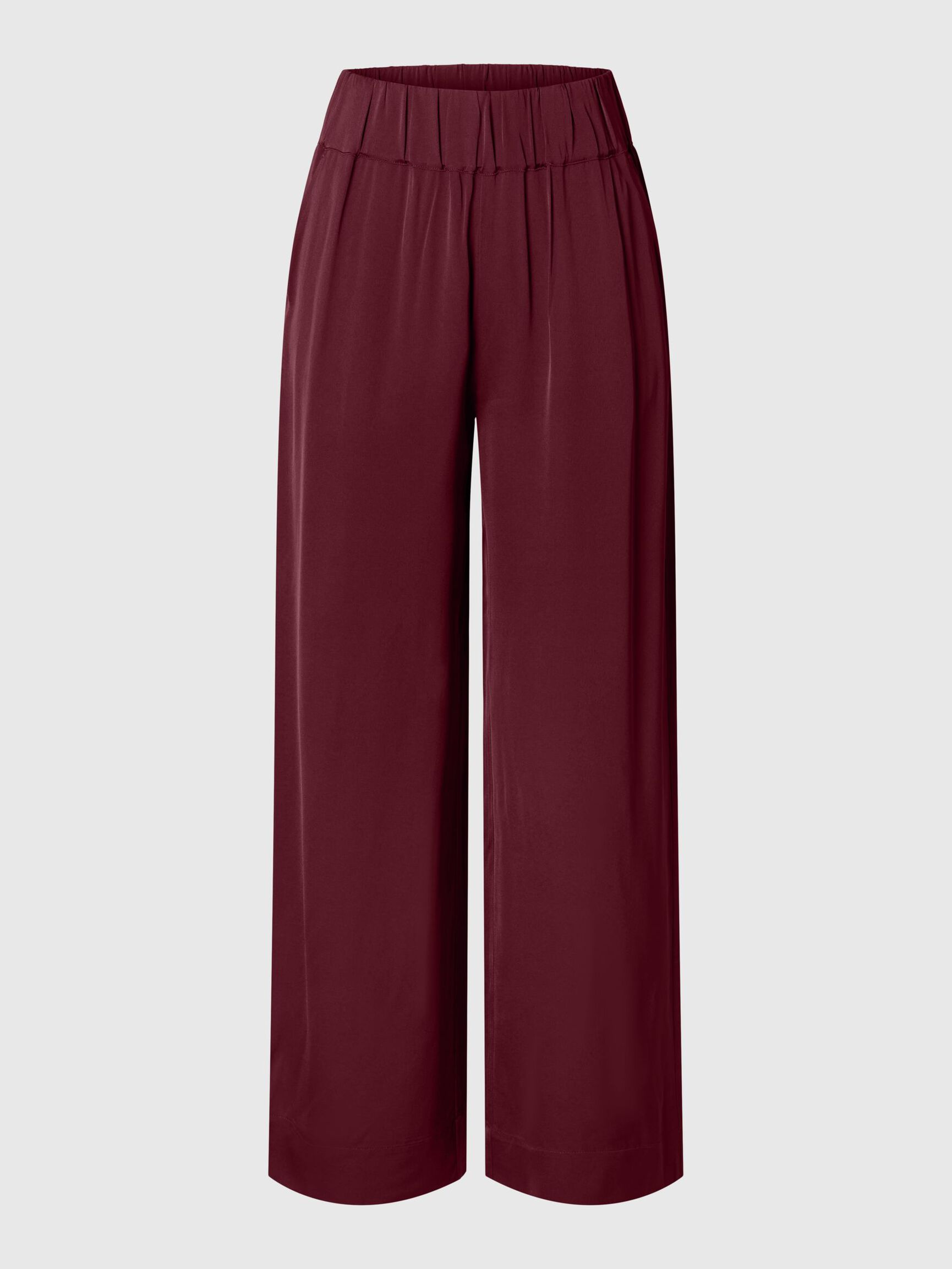 VISCOSE WIDE-LEG TROUSERS, Fig, highres
