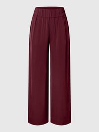 VISCOSE WIDE-LEG TROUSERS, Fig, highres