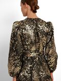 Selected METALLIC JACQUARD MINI JURK, Gold Colour, highres - 16092709_GoldColour_008.jpg