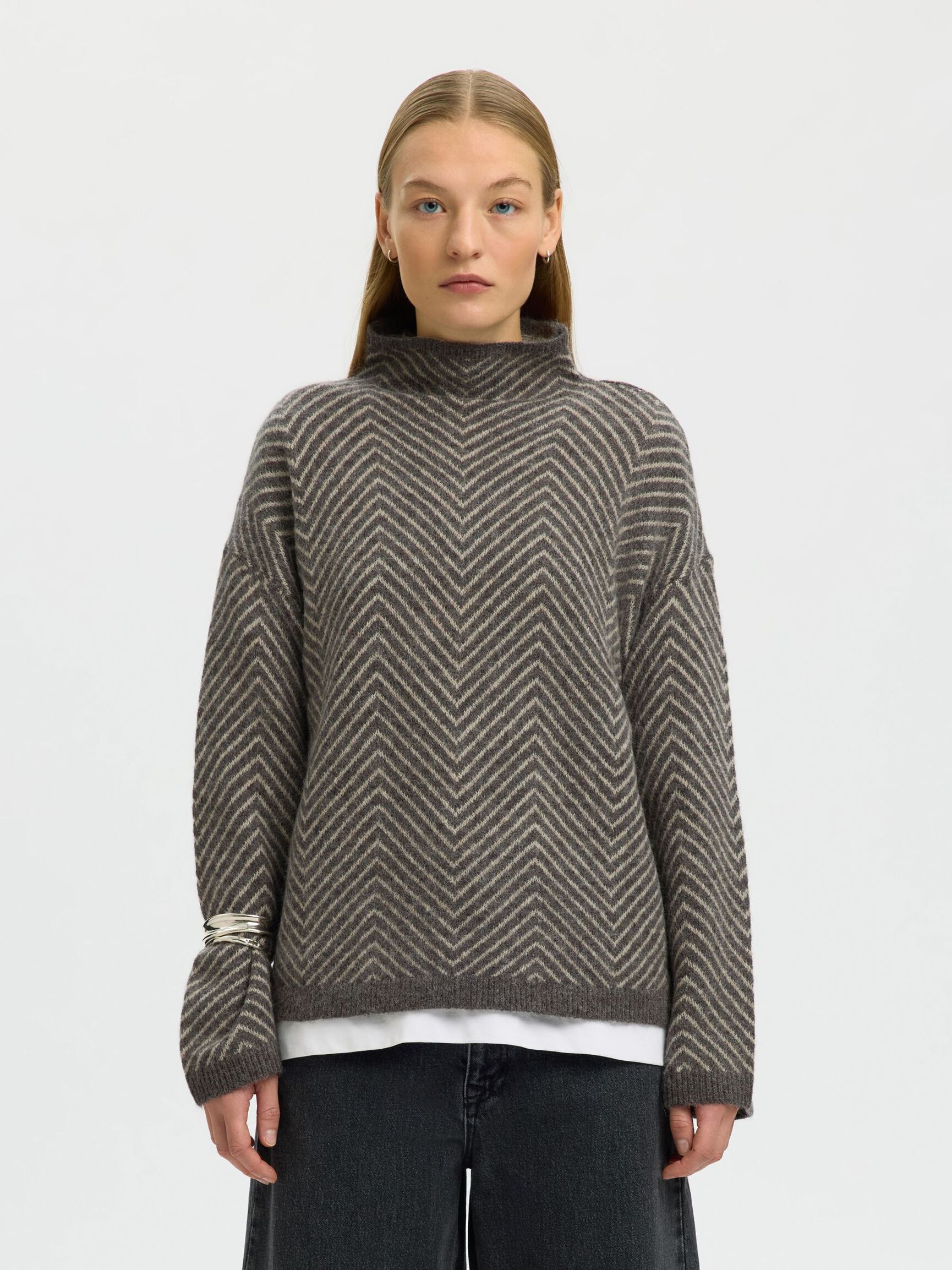 NEULE, Medium Grey Melange, highres