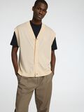 Selected 100% MERINOWOL GEBREID GILET, Angora, highres - 16097815_Angora_008.jpg