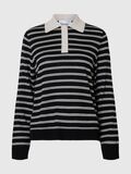 Selected 100% MERINO WOOL LONG-SLEEVED POLO, Black, highres - 16099131_Black_1224717_001.jpg