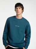 Selected BRODERIE SWEAT-SHIRT, Reflecting Pond, highres - 16090431_ReflectingPond_008.jpg