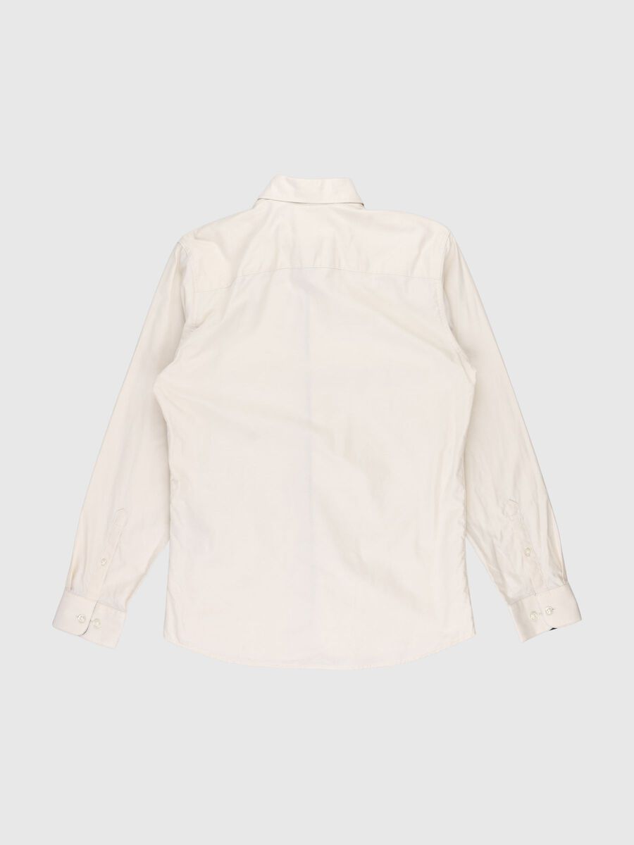 Selected CURVED HEM SHIRT, Wood Ash, highres - 80000329_WoodAsh_002.jpg