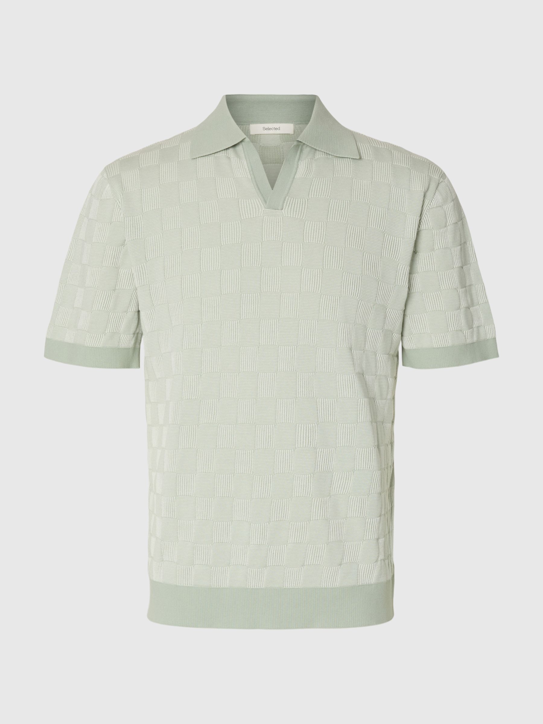 MANGAS CORTAS POLO, Aqua Gray, highres