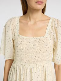 SQUARE NECK MAXI DRESS, Birch, highres