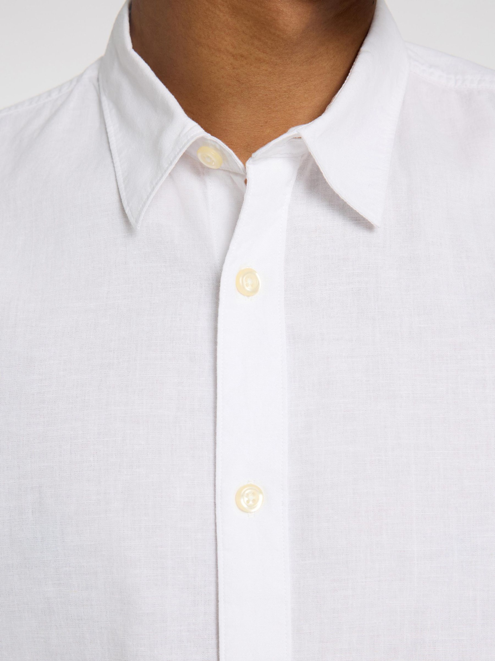 LONG SLEEVED SHIRT, White, highres