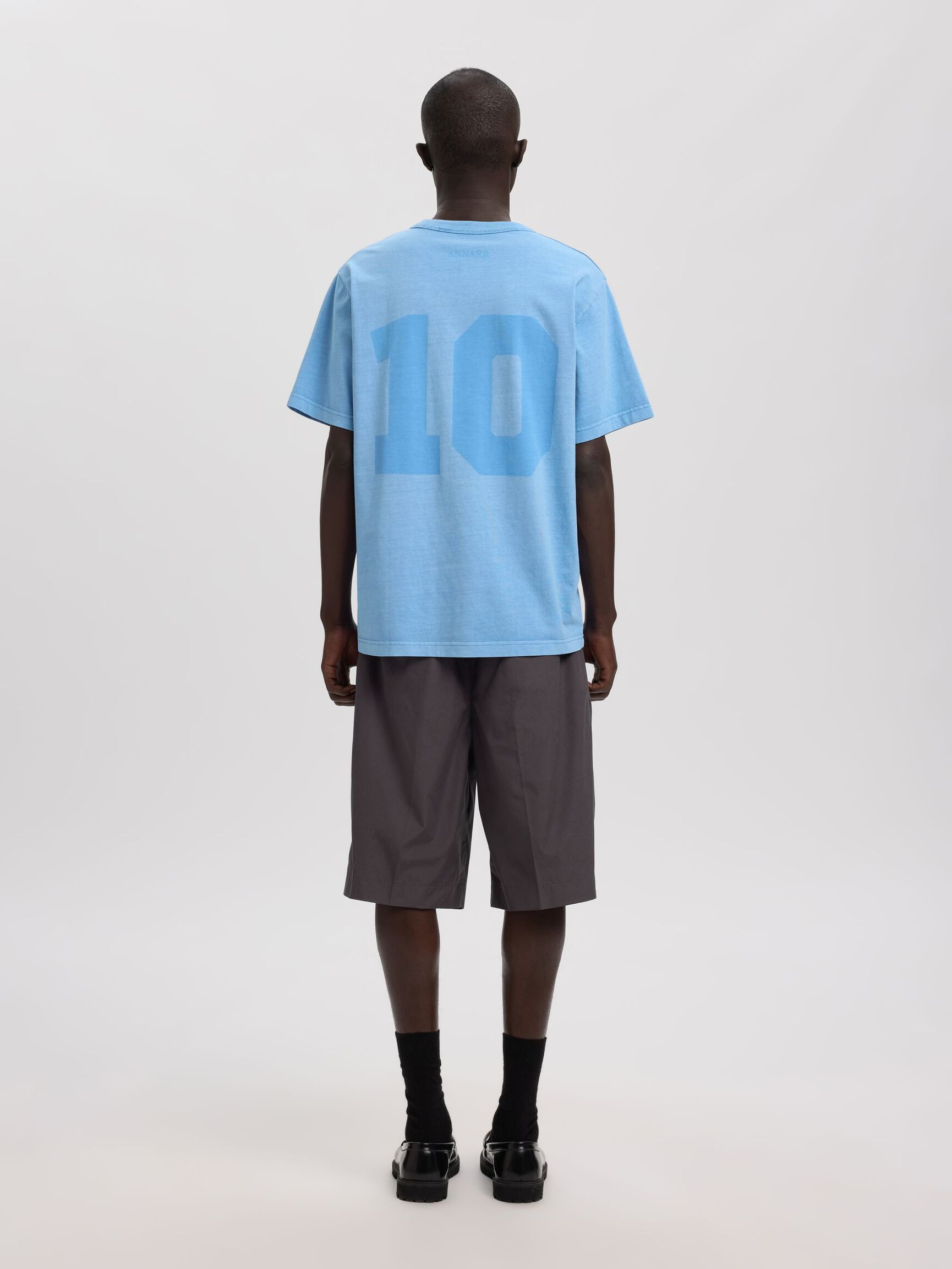 SHORT SLEEVED CREWNECK T-SHIRT, Allure, highres