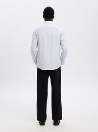 KOSZULKA SLIM FIT, Bright White, highres