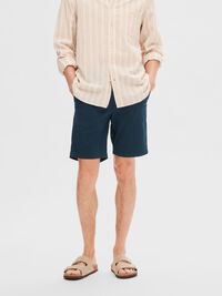 COUPE SLIM SHORT CHINO, Sky Captain, highres
