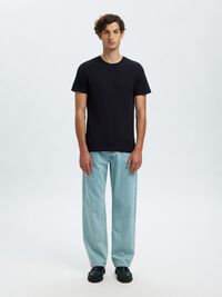 LOT DE 5 T-SHIRT RAS DU COU, Black, highres