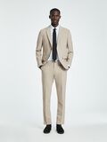 Selected SLIM FIT WOOL BLEND SUIT TROUSERS, Sand, highres - 16094335_Sand_005.jpg