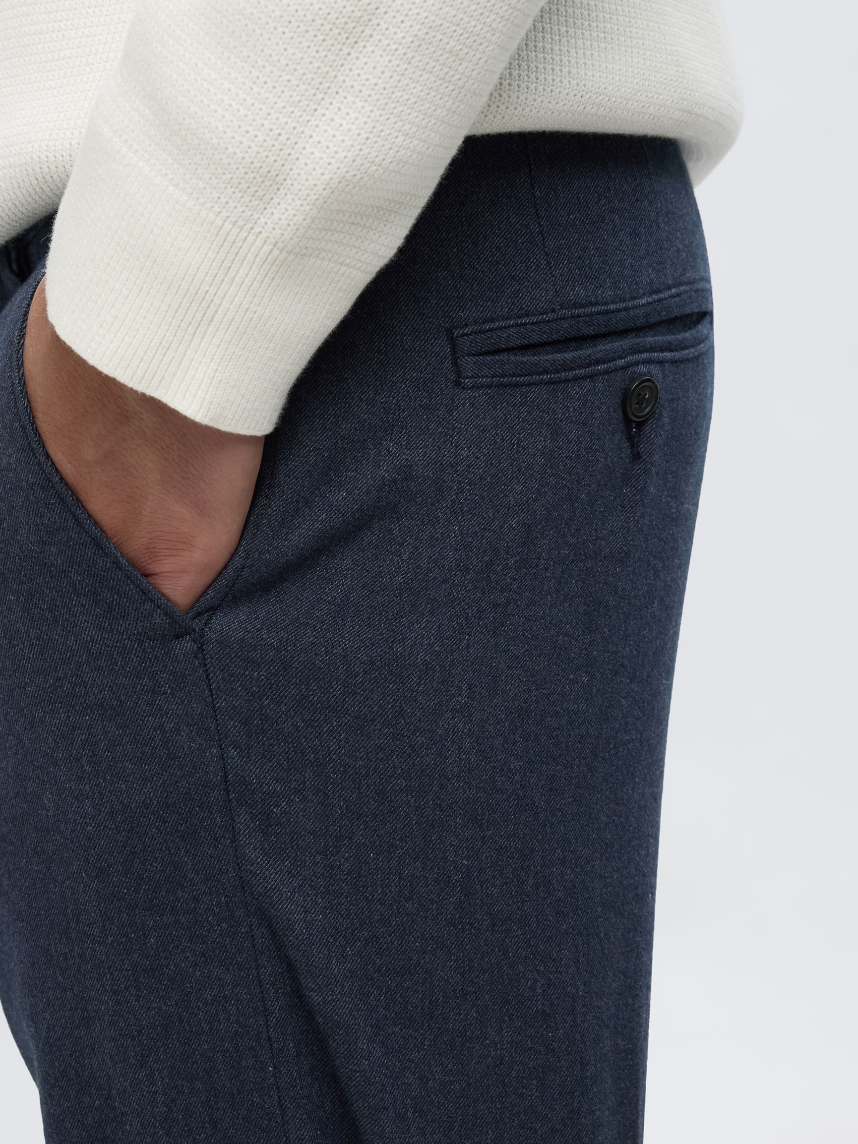 196 STRAIGHT-LEG TROUSERS, Dark Sapphire, highres