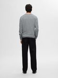 Selected 100% MERINOWOL PULLOVER MET RONDE HALS, Medium Grey Melange, highres - 16094647_MediumGreyMelange_004.jpg