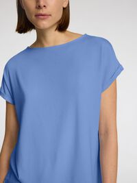 U-BOOT-AUSSCHNITT T-SHIRT, Cornflower Blue, highres