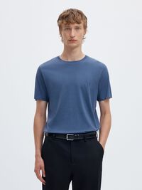 3-PACK COTTON T-SHIRT, Sky Captain, highres